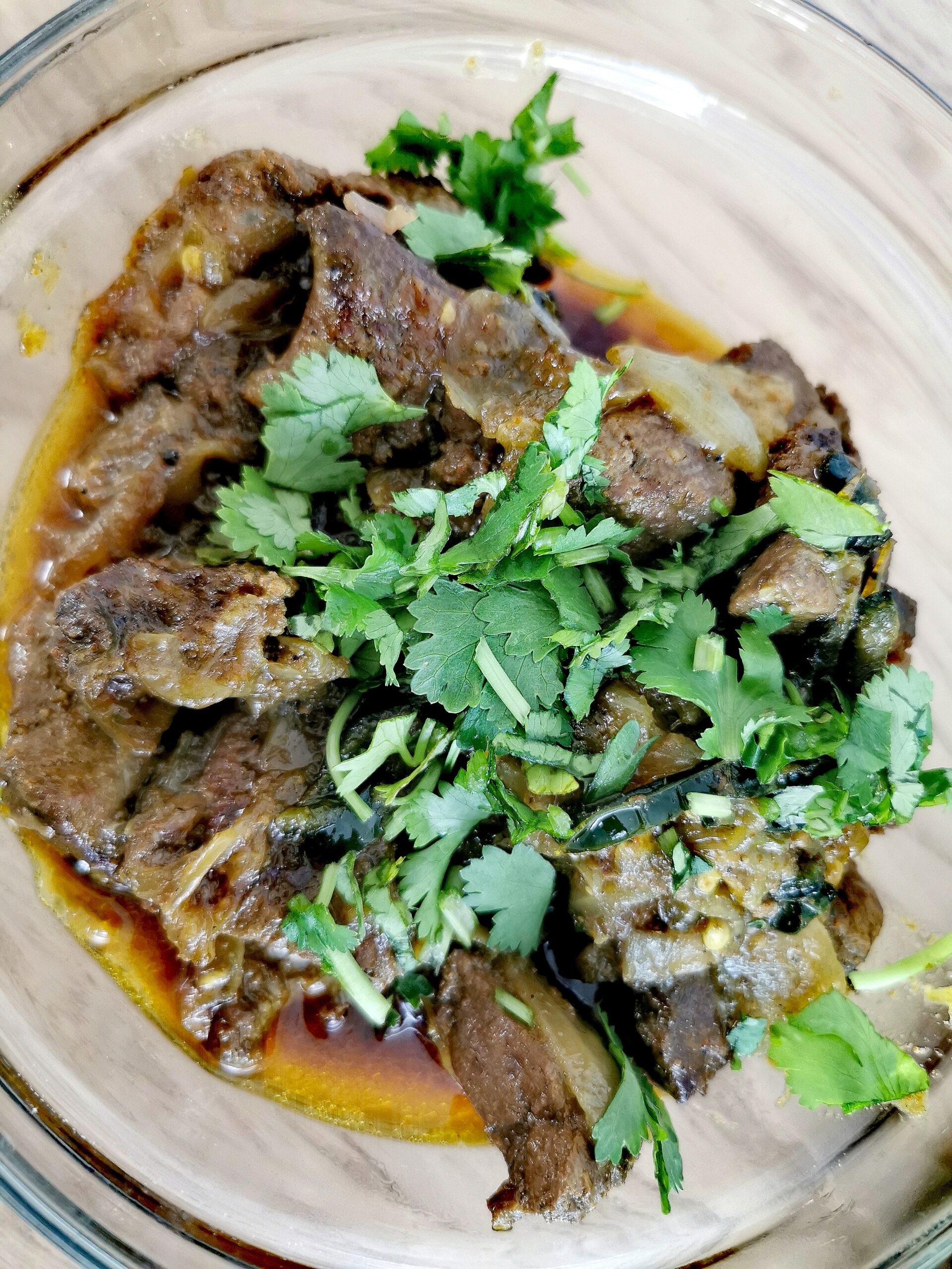 Spicy beef liver Mirandas Kitchen